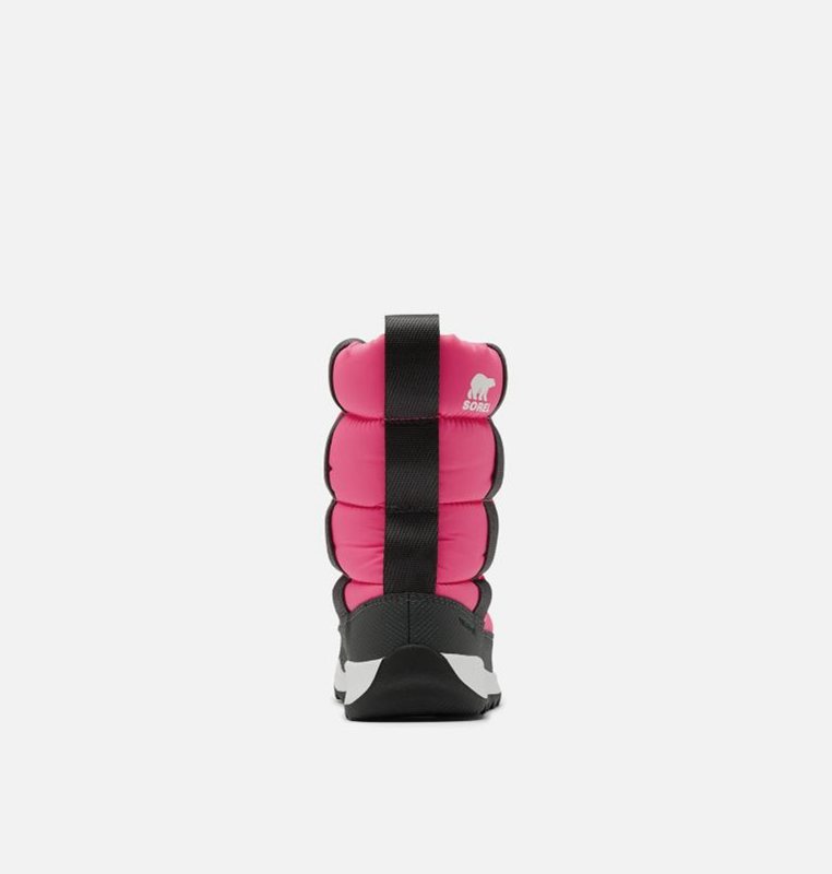 Sorel Barn Vinterkängor Rosa/Svarta - Youth Whitney™ Ii Puffy Mid - QWP-391280